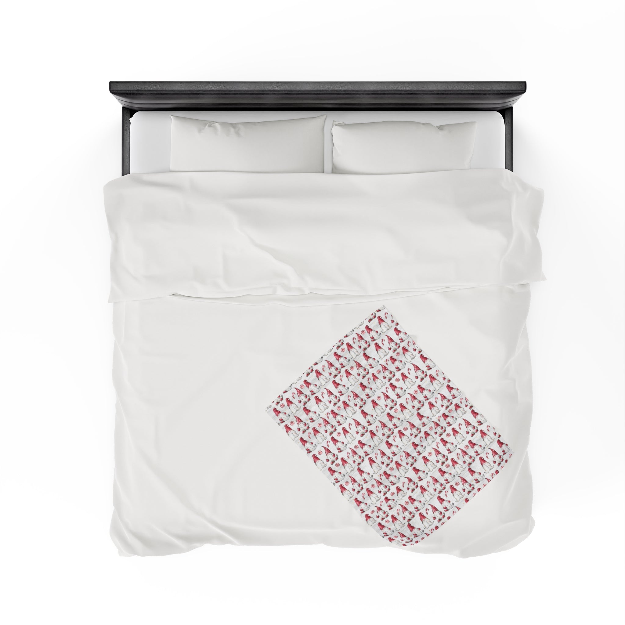 Gnomes- Velveteen Plush CuddleLux Bliss Blanket - Creations by Chris and Carlos